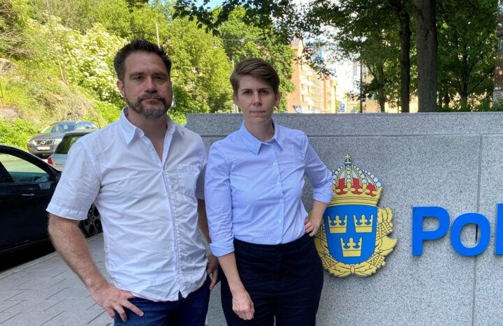 Bild på Ulrika och Erik FotoJournalistförbundet