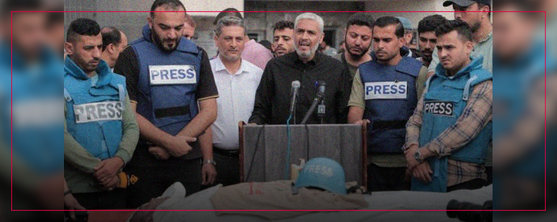 Gaza.Israel kväver journalistik